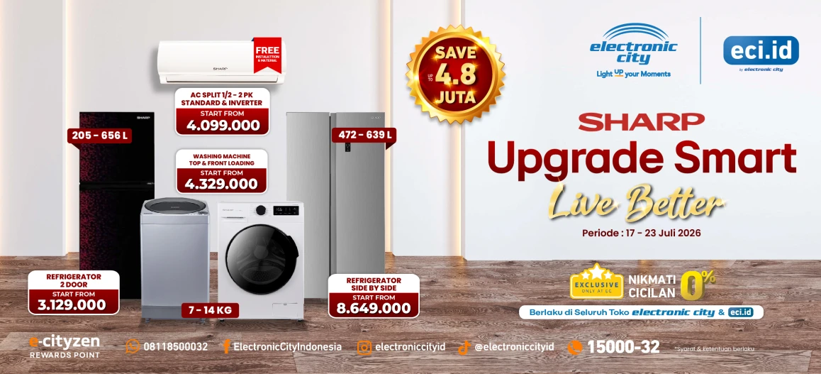 SHARP UPGRADE SMART LIVE BETTER